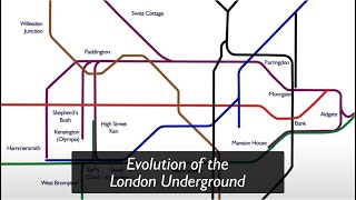 Evolution of the London Underground [upl. by Ydnem]