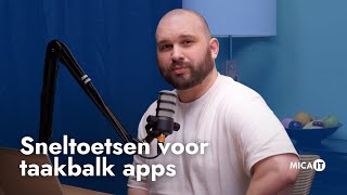 Sneltoetsen voor taakbalk apps  Gosse legt uit  Mica IT [upl. by Airitak]