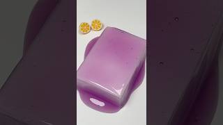 Cutting juice grape slime jelly asmr satisfying slime relax [upl. by Secunda]