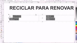 Como criar uma logomarca de reciclagem no CorelDRAW X5 [upl. by Clarinda]