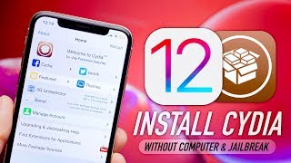 How To Get Cydia on iOS 12  124 Without Computer [upl. by Rickey]