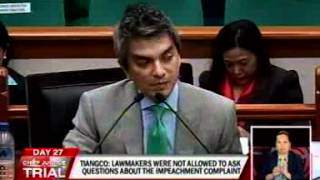 Tiangco believes PNOYs motive was to control judiciary Enrile Opinion [upl. by Sancho855]