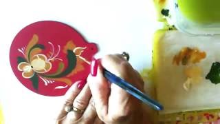 Rosemaling Ornament [upl. by Arta828]