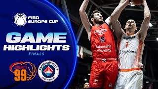 FINALS NINERS Chemnitz v Bahcesehir College  Highlights  FIBA Europe Cup 202324 [upl. by Gaynor]