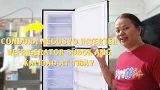 Hanap niyo ba ay PangNEGOSYO na REFRIGERATOR Eto ang Condura Subok ang Kalidad at Tibay [upl. by Aekerly]