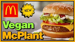 McDonalds McPlant Review Vegan Burger [upl. by Elleinet945]