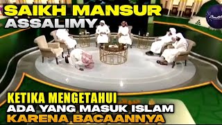 Ulama ini Bersujud Ketika mengetahui ada Yg Masuk Islam Karna Tersentuh Bacaan AlQurannya [upl. by Zoellick]