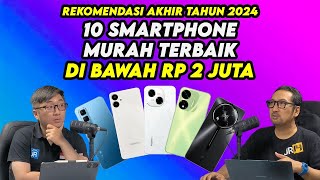 10 Smartphone Murah Terbaik di Bawah 2 Juta Rupiah  Akhir 2024 [upl. by Lonny]