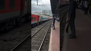 16362 Nagercoil  CSMT Mumbai via Renigunta skipping Chinchwaad Station to [upl. by Arrekahs252]