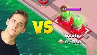 CHRISTIAN Tries to Attack Duplexity in Boom Beach [upl. by Canada]