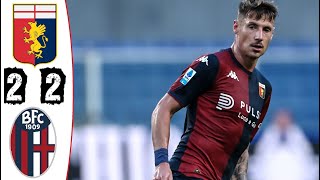 Genoa  Bologna 22 Highlights  Serie A  20242025 [upl. by Hinze]