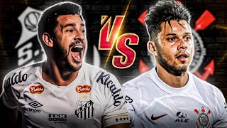 SANTOS X CORINTHIANS QUARTAS DO PAULISTÃO FIM DO SONHO SERIE B FC 24  MODO CARREIRA 03 [upl. by Uol]