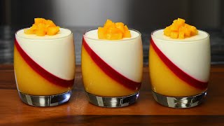 Mango Panna Cotta recipe [upl. by Krystalle]