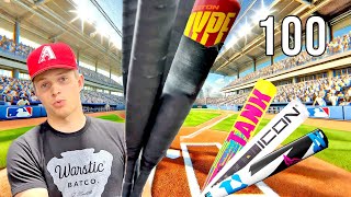 We Hit 100 Home Runs with 4 of the Best 2025 USSSA Mystery Bats [upl. by Otreblig]