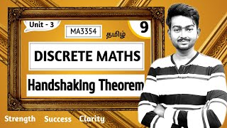 Handshaking Theorem in Tamil  Discrete Maths  MA3354 Unit 3 Graphs in Tamil [upl. by Ydniahs906]