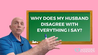 Why Does My Husband Disagree with Everything I Say  Paul Friedman [upl. by Penland]