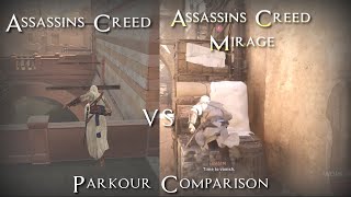 AC Mirage Vs AC1 Parkour [upl. by Ecnarepmet330]