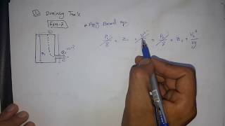 Bernoulli Equation  CH4  ميكانيكا موائع 1 [upl. by Anirtal486]