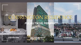 CODRINGTON RESIDENCE  LUXURY SEAVIEW CONDO  PULAU TIKUS PENANG [upl. by Leamse]