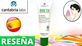 💖Cantabria Labs BIRETIX TRIACTIVE Gel AntiImperfecciones 50ml Reseña✅La Mejor Crema para el Acné [upl. by Nylavad]