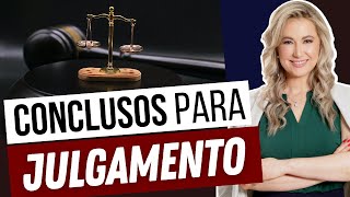 🔴 CONCLUSÃO PARA JULGAMENTO  RELATÓRIO  VOTO SIGNIFICADO [upl. by Loren]