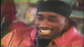 RARE Tupac Interview On The Set Of Above The Rim [upl. by Kos]