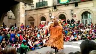 Carnaval Infantil de Solsona 2014 Primer ball del nou xut petit [upl. by Leirol]