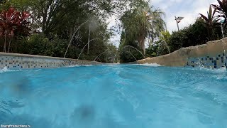 Roas Rapids lazy river at Aquatica Orlando [upl. by Ylyl300]