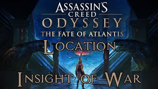 Assassins Creed Odyssey The Fate of Atlantis  Insight of War Atlantis Location [upl. by Kennan692]