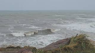 Ocean Waves  Cape Breton Island  Cabot Trail  Nova Scotia Canada [upl. by Watts]