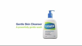 Cetaphil® Gentle Skin Cleanser  Cetaphil Malaysia [upl. by Nerty722]