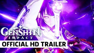 Genshin Impact Raiden Shogun Character Demo Trailer [upl. by Fanechka746]