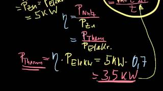 Thermische Leistung Aufgabe 8 [upl. by Jefferey]