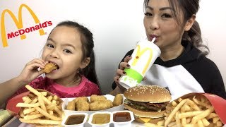 McDonalds Bacon BigMac amp Nuggets Meal  Mukbang  NE Lets Eat [upl. by Neva31]