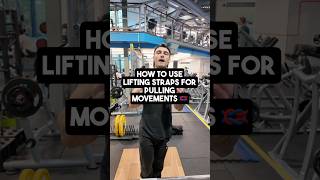 How to use Lifting Straps  EASY TUTORIAL 🪢 [upl. by Bradley453]