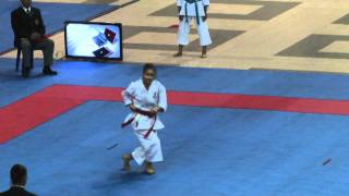 2011 WKF 7th Junior Championship Female Under 21 Kata Finals Japan HDmp4 [upl. by Uird]