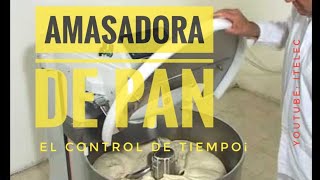 Como Funciona Amasadora de Pan El sistema de control de tiempo operacion amasadora pan batidora [upl. by Posehn652]