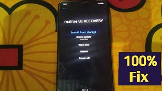 Realme UI Recovery Problem Solution  In Hindi [upl. by Peedus287]