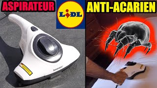 aspirateur antiacariens LIDL SILVERCREST 300w lampe UV Germicide Anti Dust Mites Vacuum Cleaner [upl. by Narcissus864]