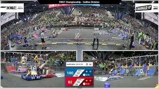 Qualification 122  2023 FIRST Championship  Galileo Division [upl. by Adok]