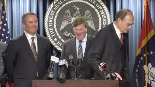 MPB Livestream  Gov Tate Reeves Press Conference 1162024 [upl. by Sutphin]