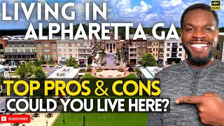 Living in Alpharetta GA  TOP Pros amp Cons  Could You Live Here  Metro Atlanta Suburbs [upl. by Octave]