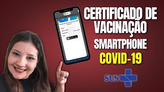 Como salvar o Certificado de Vacinação 💳 do Conecte SUS ⛑ na Carteira Digital do Android e do iPhone [upl. by Laughry979]