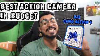 Best Action Camera for Moto Vlogger and YouTubers in 2024  Gift from USA  DJI Osmo Action 4 [upl. by Darahs]