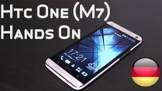 HTC One M7  Handson in Deutsch [upl. by Koss]