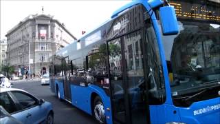 Az új Mercedes Citaro C2 autóbuszok felvonulása  The new Mercedes Citaro C2 autobuses in Budapest [upl. by Onitsirc]