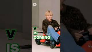 Taehyung is coming in his mini sports car to break all records 🤭😍🔥be ready guys😉❣ [upl. by Olumor301]