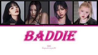 BADDIE  JENNIE x ROSE x MINNIE x KARINA AI Cover [upl. by Hermon457]