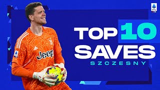 Wojciech Szczesny’s Best Saves  Top Saves  Serie A 202223 [upl. by Eirolam]