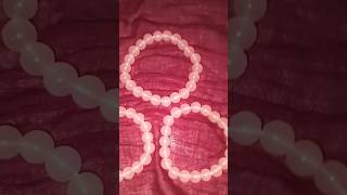 Pink colour bracelets making 🩷easy braceletmaking tutorial shorts subscribe [upl. by Susejedairam]